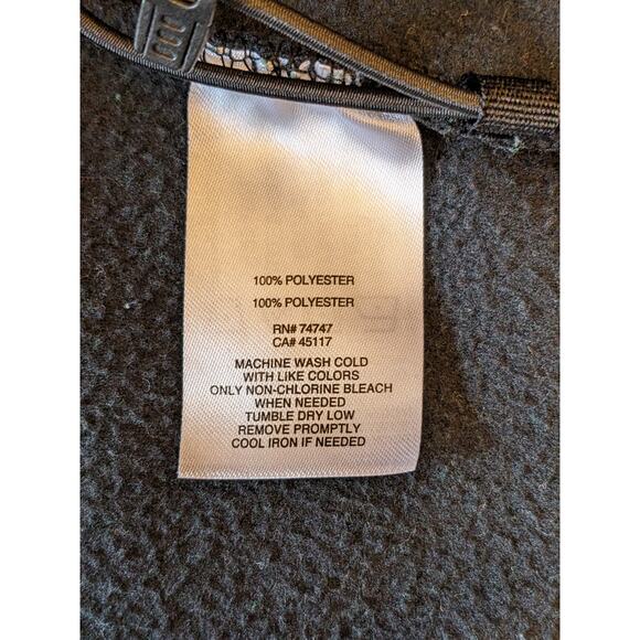 Redhead Fleece Jacket Mens XL Full Zip Black Outdoor Layer Hiking Field - Picture 14 of 14